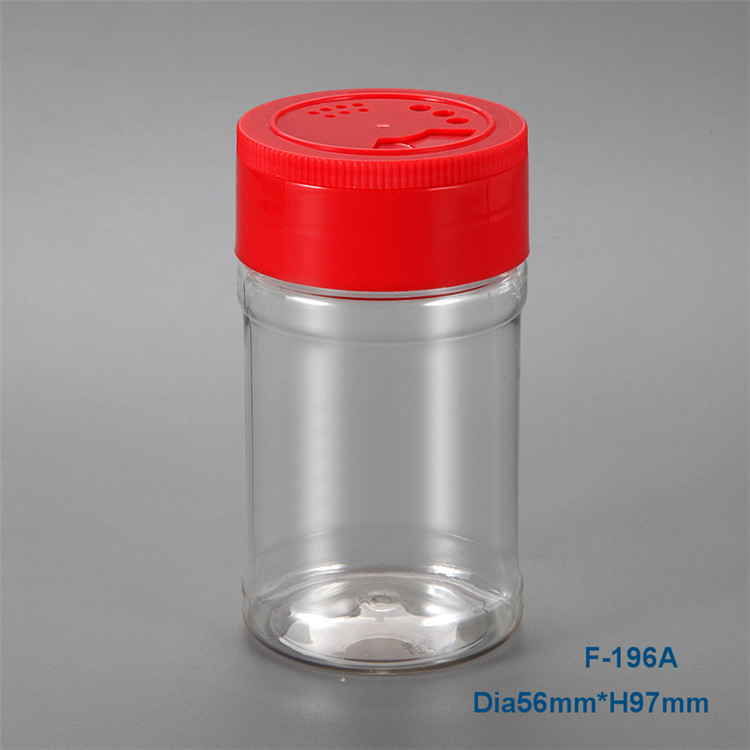 200ml塑料胡椒瓶，用于胡椒粉